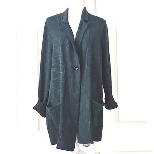 J. Jill | Teal Cardigan Knit Sweater